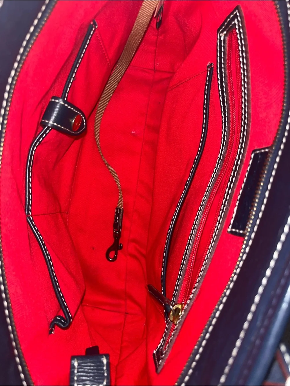 Dooney & Bourke structured leather